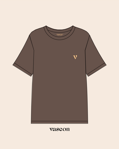 Camiseta Oversized Marrom - Go into all the world